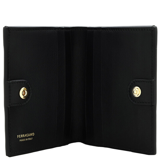 Ferragamo Gancini Clasp Wanda French Folding Wallet 220434 Ferragamo Gancini Clasp Wanda French Folding Wallet 220434