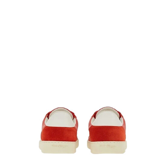 Ferragamo Garda Signature Low-Top Sneakers, Size 7 021572