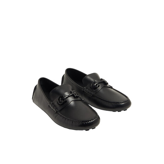 Ferragamo Grazioso Gancini Ornament Driver, Size 5.5 020983