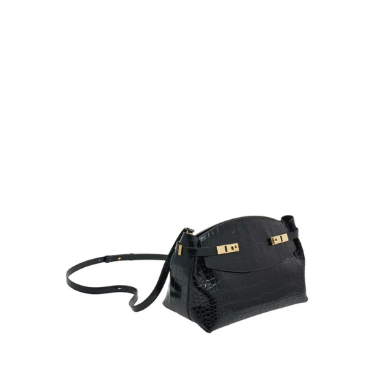 Ferragamo Hug Gancini-Buckled Calfskin Shoulder Bag 215890 766694