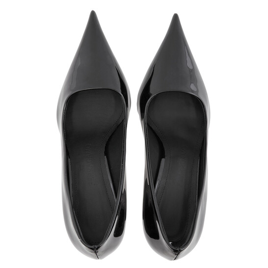 Ferragamo Ladies Black Viola Wedge-Heeled Pumps, Size 5.5 01G525