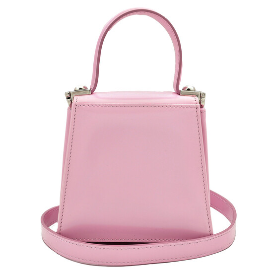 Ferragamo Ladies Pink Micro Iconic Top Handle Bag 213972