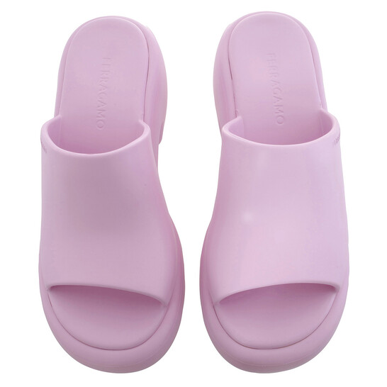 Ferragamo Light Pink Deva Sandals Ferragamo Light Pink Deva Sandals - 546x546 Image #3