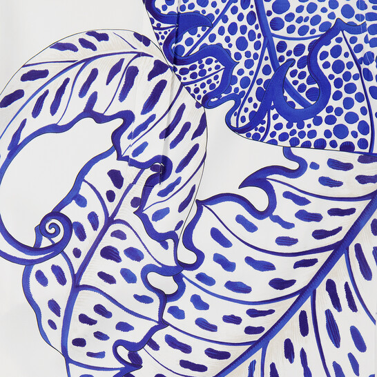 Ferragamo Long Sleeve Floral Print Midi Dress, Brand Size 42 ( US Size 8 ) Ferragamo Long Sleeve Floral Print Midi Dress, Brand Size 42 ( US Size 8 ) - 546x546 Image #7