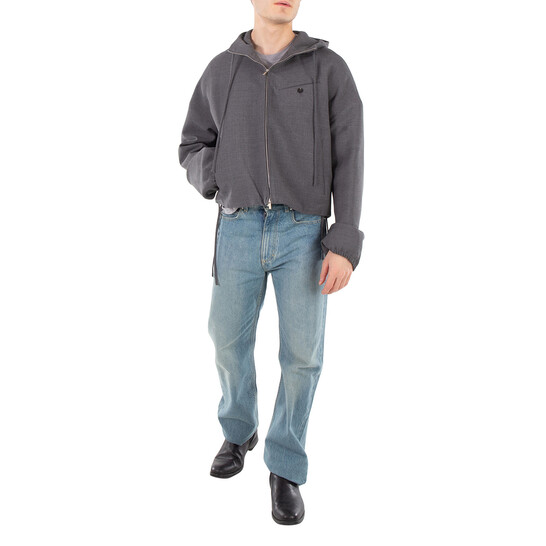 Ferragamo Long Sleeve Hooded Jacket, Brand Size 46 143641