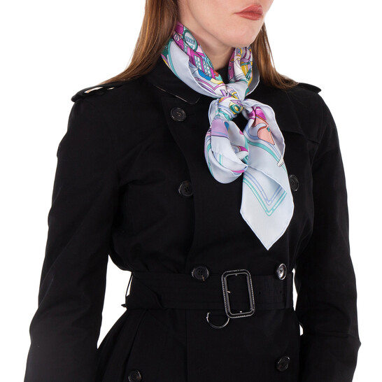 スカーフ FERRAGAMO Woman Scarf Black 310118 756257 004 FERRAGAMO Woman Scarf Black 310118 756257 004