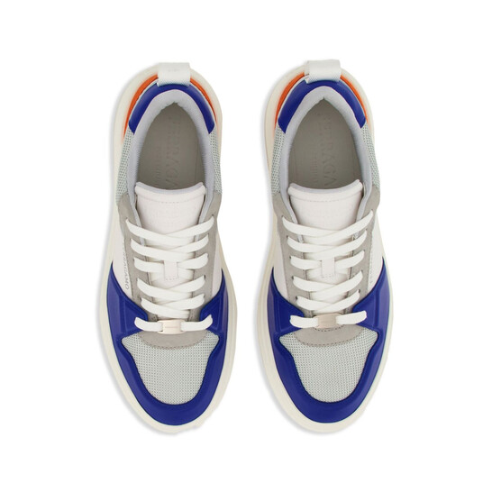 Ferragamo Men's Panelled Low-Top Sneakers, Size 6 023591