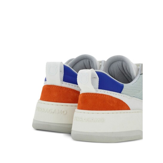 Ferragamo Men's Panelled Low-Top Sneakers, Size 7 023591