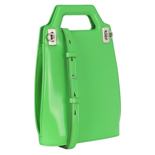 Ferragamo Micro Wanda Patent Leather Shoulder Bag - 546x546 Image #2