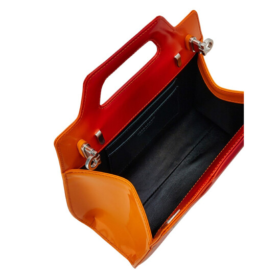 Ferragamo Mini Wanda Top Handle Leather Hand Bag 213485