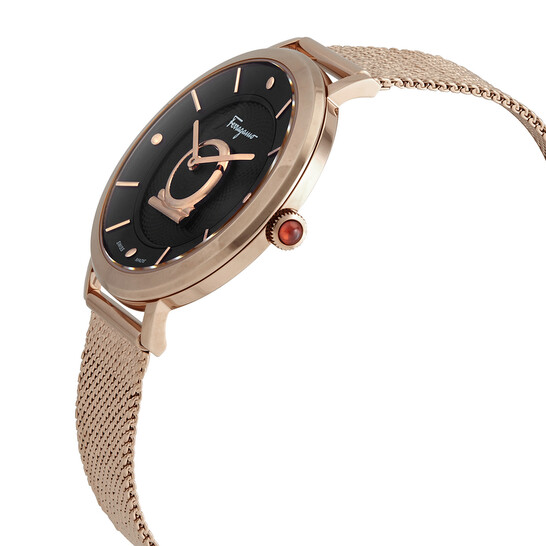 Salvatore Ferragamo Ferragamo Minuetto Quartz Black Dial 
