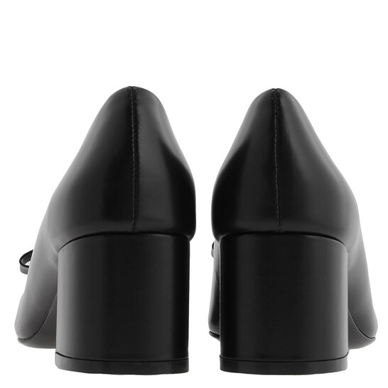 Ferragamo Myra Bow Block Heel Pumps, Size 5.5 C Ferragamo Myra Bow Block Heel Pumps, Size 5.5 C - 546x546 Image #4