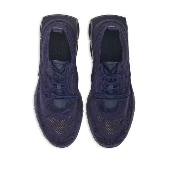 Ferragamo Nima Knit Running Sneakers, Size 7 021285 762764