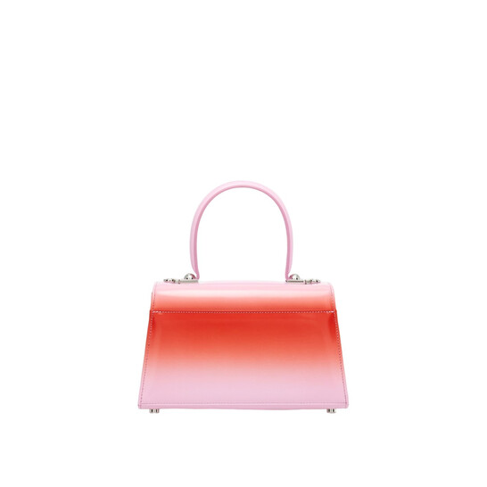 バッグ Salvatore Ferragamo LEATHER HAND BAG SALVATORE FERRAGAMO $2500 Medium BOXYZ BAG Scandinavian Sky