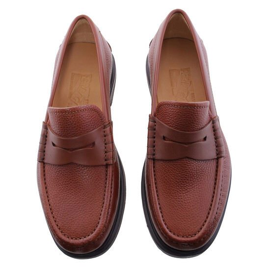Ferragamo Rocket Leather Penny Loafers, Size 5.5 EEE 020233 Ferragamo Rocket Leather Penny Loafers, Size 5.5 EEE 020233