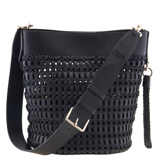 ☆FERRAGAMO☆ Ferragamo Studio Bucket バケットバッグ NERO♪ Ferragamo Salvatore The Studio Bucket Bag 212906 757094