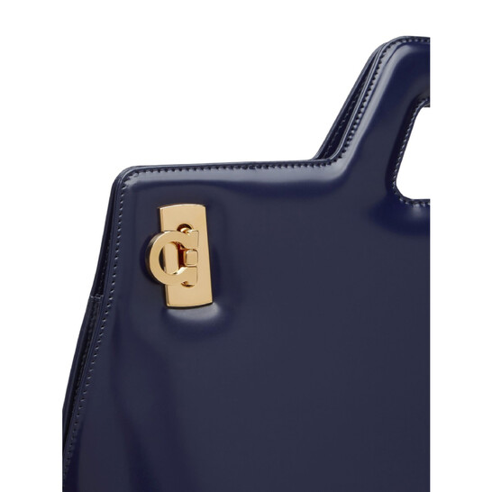 Salvatore Ferragamo｜TOTEBAGS (760351 213484) Ferragamo Wanda East West Calfskin Tote 213484 766579