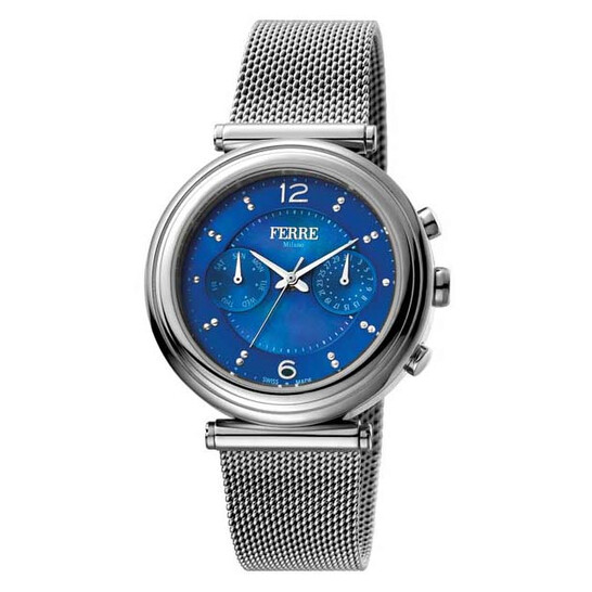 Ferre Milano Dark Blue Dial Ladies Watch FM1L081M0051 - 546x546