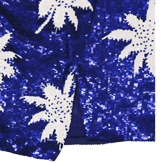 Filles A Papa Ladies Lagoon-blue Pencil Skirt - 546x546 Image #7