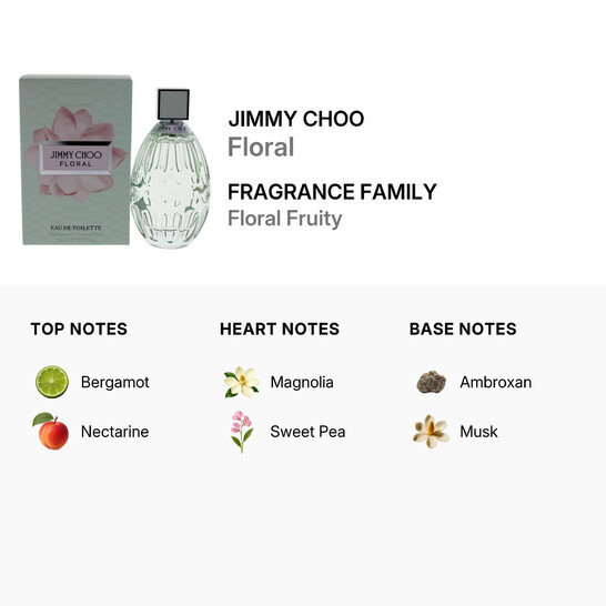 Jimmy Choo Floral by Jimmy Choo for Women - 3 oz EDT Spray