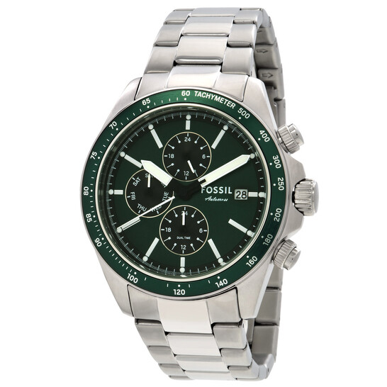 Fossil Autocross Multifunction Quartz Green Dial Watch FS6127