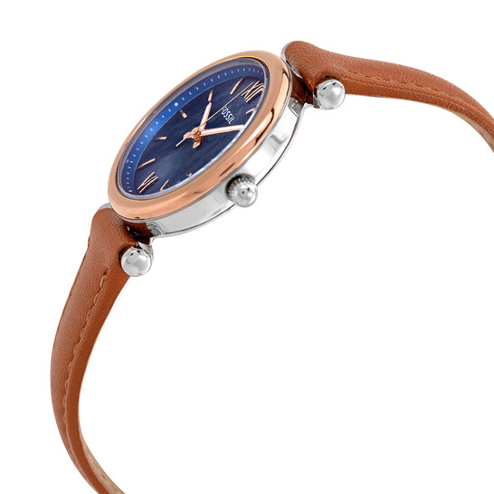 Fossil Carlie Mini Quartz Mother of Pearl Dial Ladies Watch  display picture 2