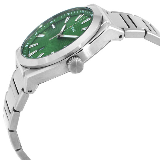 Fossil Everett Three-Hand Date Quartz Green Dial Men's Watch FS5983