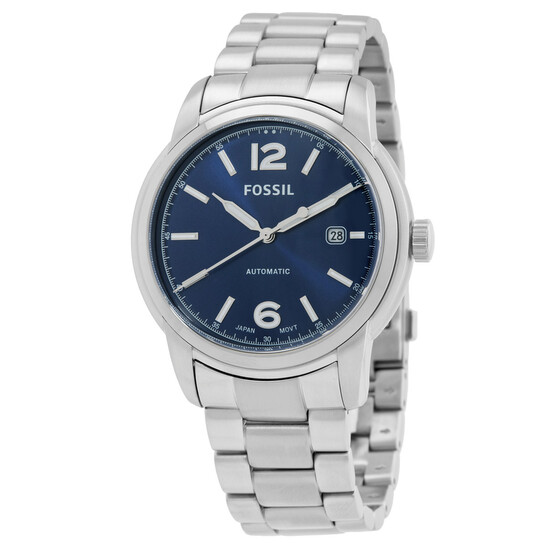 Fossil Heritage Automatic Blue Dial Men's Watch ME3244