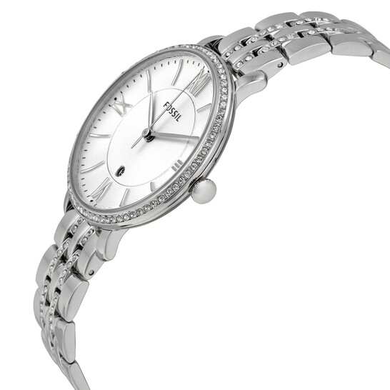 Fossil Jacqueline Silver Dial Stainless Steel Ladies Watch ES3545 Fossil Jacqueline Silver Dial Stainless Steel Ladies Watch ES3545 - 546x546 Image #2