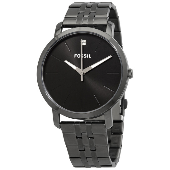 Fossil Lux Luther Quartz Black Dial Men's Watch BQ2419