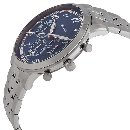 FOSSIL Neutra FS6025 メンズ　腕時計 Silver Neutra Chronograph Stainless Steel Watch - FS6025 - Fossil
