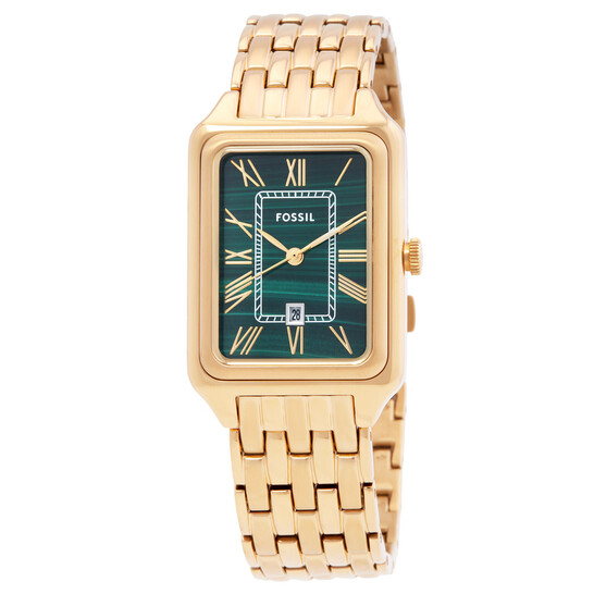 Fossil Raquel Quartz Green Dial Ladies Watch ES5341 796483642683