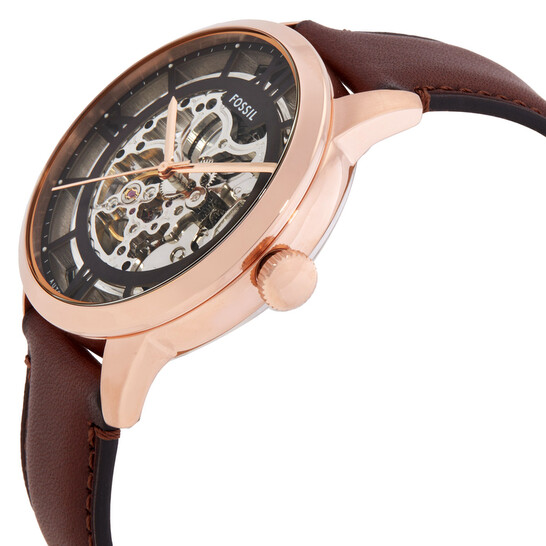 Fossil Townsman Automatic Skeleton Dial Men's Watch ME3259