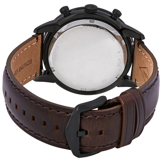 Fossil Townsman Chronograph Brown Satin Dial Men's Watch FS5437