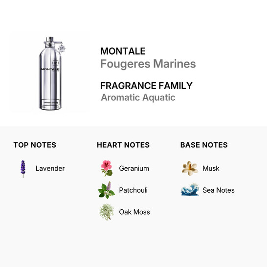 Montale Fougeres Marines / Montale EDP Spray 3.3 oz (100 ml) (u