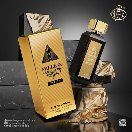 Fragrance World Men's La Uno Million Elixir EDP Spray 3.38 oz