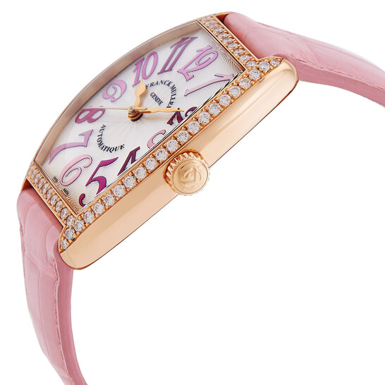 Franck Muller Cintree Curvex Automatic Diamond White Dial