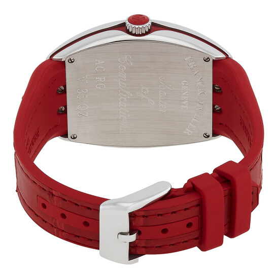 Franckmuller Long  レッド　レディース Franck Muller Long Island Dreams 25th Anniversary Collection