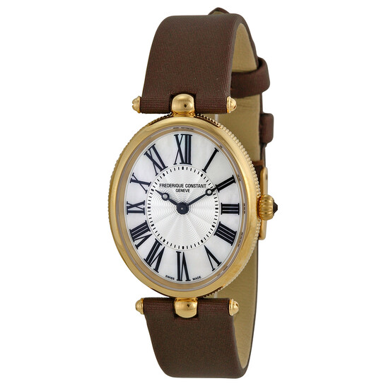 Frederique Constant Art Deco Yellow Gold-plated Ladies Watch FC-200MPW2V5 - 546x546