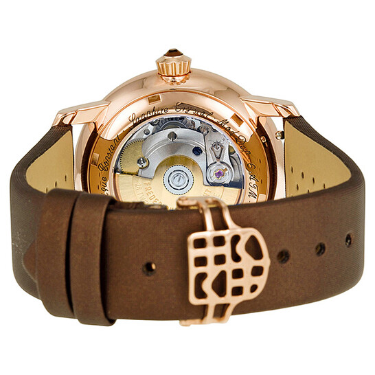 Frederique Constant Automatic Diamond Brown Mother of Pearl Ladies Watch 303CHD2PD4 - 546x546 Image #3