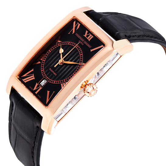 Frederique Constant Carree Automatic Black Dial Ladies Watch FC