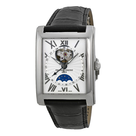 Frederique Constant Carree Steel Moon Indicator Men's Watch FC-335MS4MC6 Frederique Constant Carree Steel Moon Indicator Men's Watch FC-335MS4MC6 - 546x546