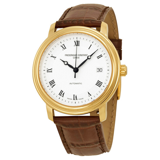 Frederique Constant Classics Automatic Silver Dial Gold-plated