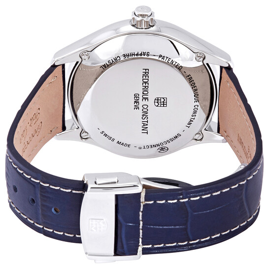 Frederique Constant Horological Smartwatch Blue Dial Men's