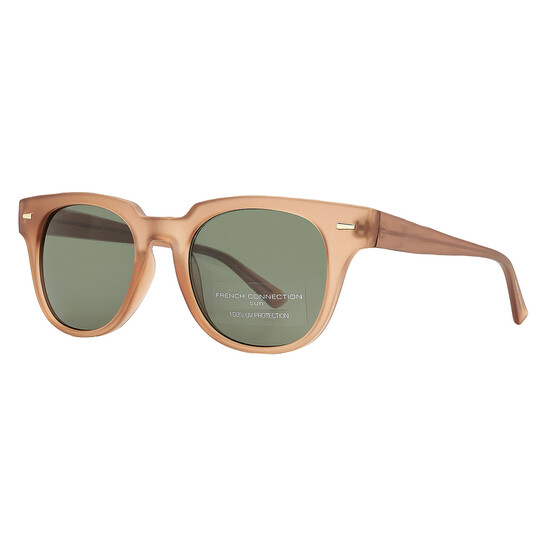 French Connection 54281FCU830 Green Round Ladies Sunglasses