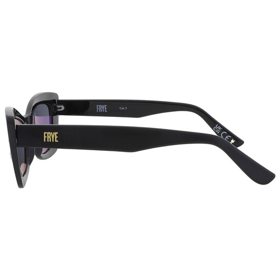 Frye 51437FRY BLK Smoke Cat Eye Ladies Sunglasses 10266778  display picture 3