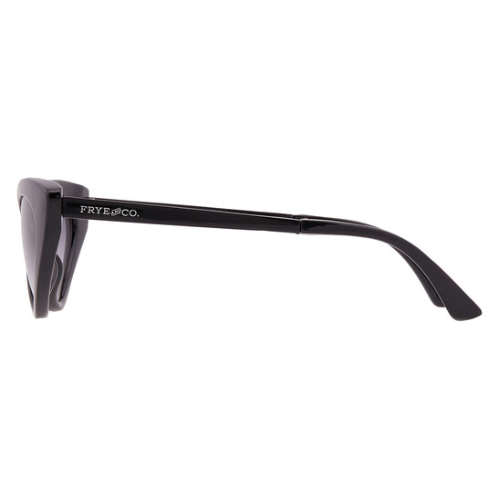 Frye and Co. Black Cat Eye Sunglasses Frye 58961FCO001 Smoke Cat Eye Ladies Sunglasses 10260442  main image 3