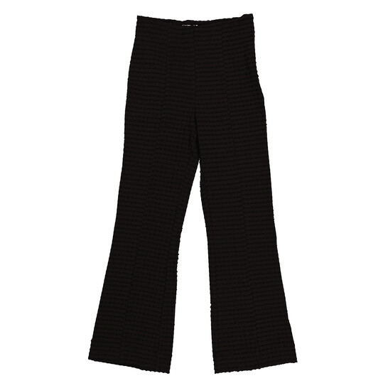 ボトムスその他 GANNI Women Pants F9602099 Black Black Black Drapey Melange Elasticated Waist Pants | GANNI US