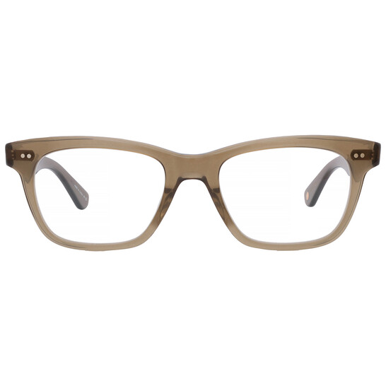 Garrett Leight BUCHANAN Demo Square Eyeglasses 1136 OLIO 49