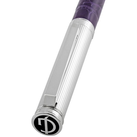 Georg Jensen Bespoke Purple Alligator Ballpoint Pen 3585144